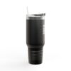Insulated Travel Mug - 40oz with Stop Overcomplicating Python Design