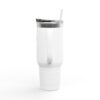 Insulated Travel Mug - 40oz with Stop Overcomplicating Python Design
