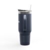 Insulated Travel Mug - 40oz with Stop Overcomplicating Python Design