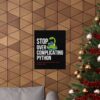 Stop Over Complicating Python Poster