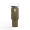 Insulated Travel Mug - 40oz with Stop Overcomplicating Python Design
