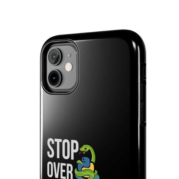 Python Programmer Tough Phone Case - Stop Over Complicating Python