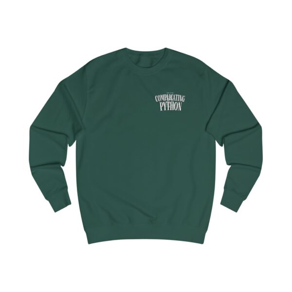 Funny Unisex Sweatshirt - 'Complicating Python' for Programmers
