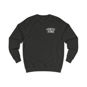 Funny Unisex Sweatshirt - 'Complicating Python' for Programmers