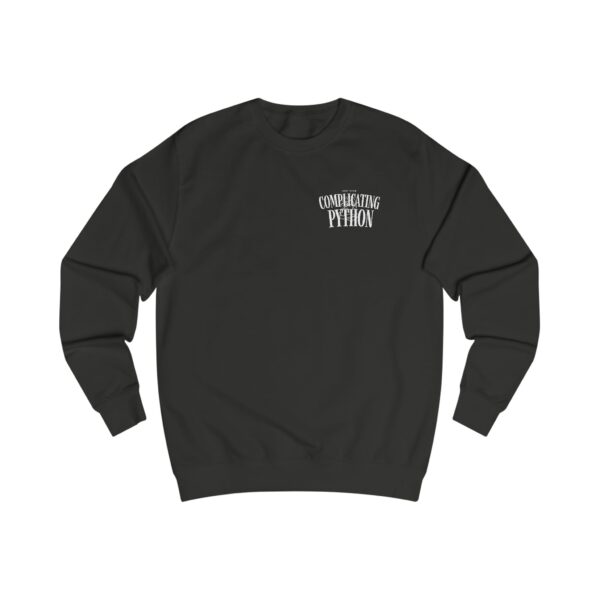Funny Unisex Sweatshirt - 'Complicating Python' for Programmers