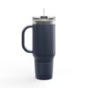 Insulated Travel Mug - 40oz with Stop Overcomplicating Python Design