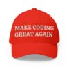 Make Coding Great Again Cap (Embroidery)