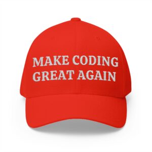Make Coding Great Again Cap (Embroidery)