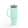 Insulated Travel Mug - 40oz with Stop Overcomplicating Python Design