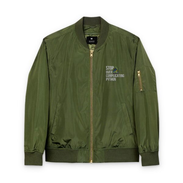 Embroidered Bomber Jacket