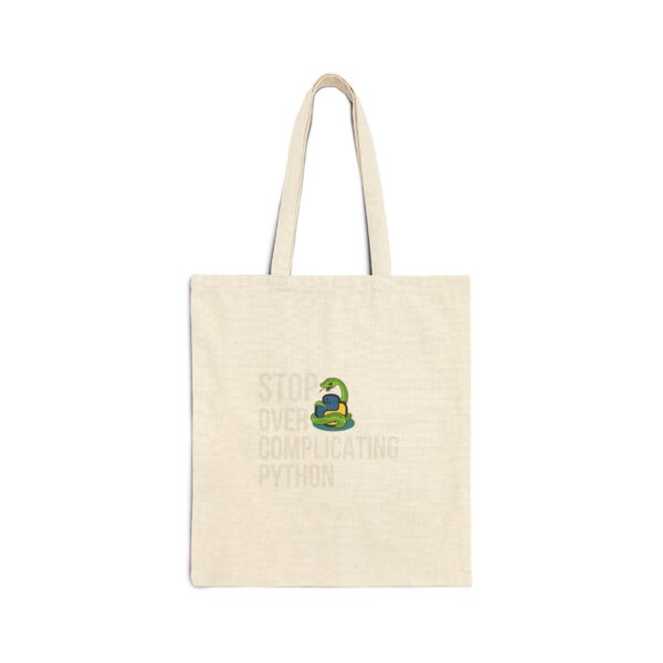 Cotton Canvas Tote Bag