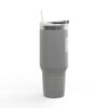 Insulated Travel Mug - 40oz with Stop Overcomplicating Python Design