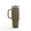 Insulated Travel Mug - 40oz with Stop Overcomplicating Python Design