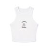 Graphic Women's Micro Rib Racer Tank Top