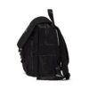 Shoulder Backpack - Black Casual Stop Overcomplicating Python Print