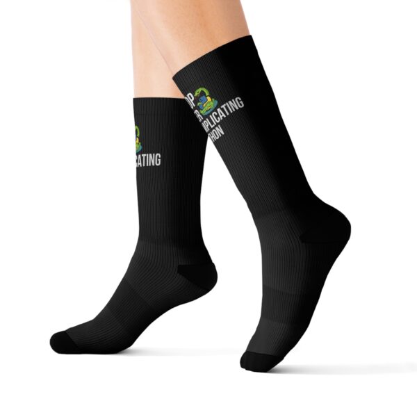 Socks with Sublimation Design