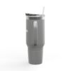 Insulated Travel Mug - 40oz with Stop Overcomplicating Python Design