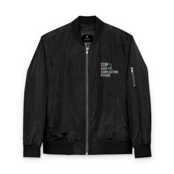 Embroidered Bomber Jacket